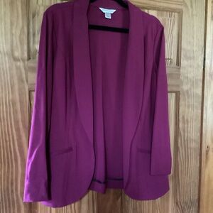 Christopher & Banks Fuchsia Blazer